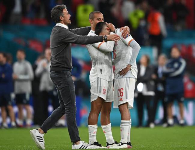 Spanias fotballandslag tapte i semifinalen i UEFA-EM